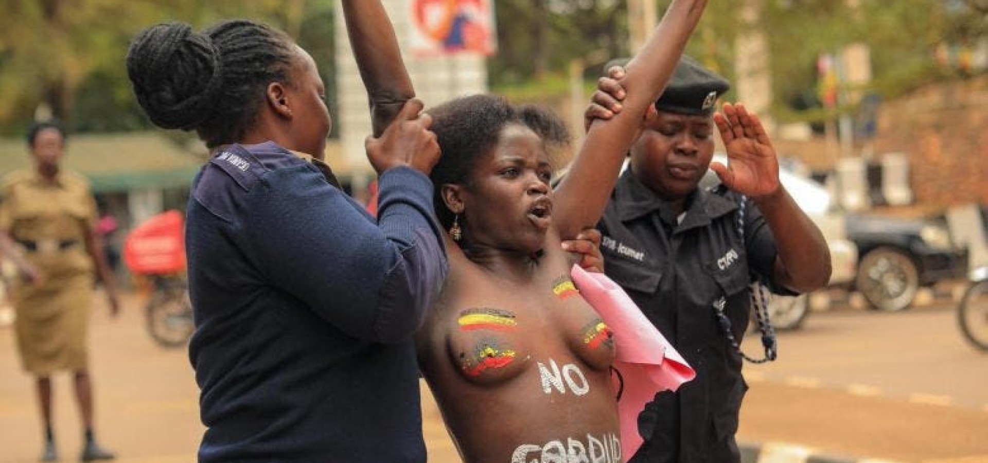 Ugandan nude protester wins top EU human rights award